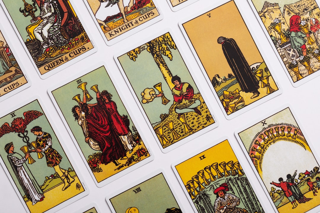 Tarot cards from the Rider Waite Tarot deck. Full pack: vivalunastudios.com/shop